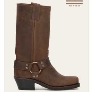 Frye boots leather size 7 with buckle retail 498.00